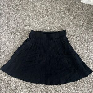 NWT Primark Black Pleated Skater Skirt